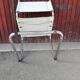 Chaise modèle B33 de Marcel Breuer cuir blanc