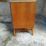 Commode en chêne années 50
