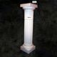 Doric column pillar stele deco plaster of cast reinforced with filasse