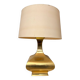 Aran table lamp in brass.Ciangiacomo creation 1970