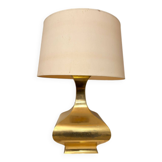 Aran table lamp in brass.Ciangiacomo creation 1970