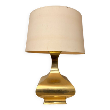 Aran table lamp in brass.Ciangiacomo creation 1970