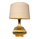 Aran table lamp in brass.Ciangiacomo creation 1970