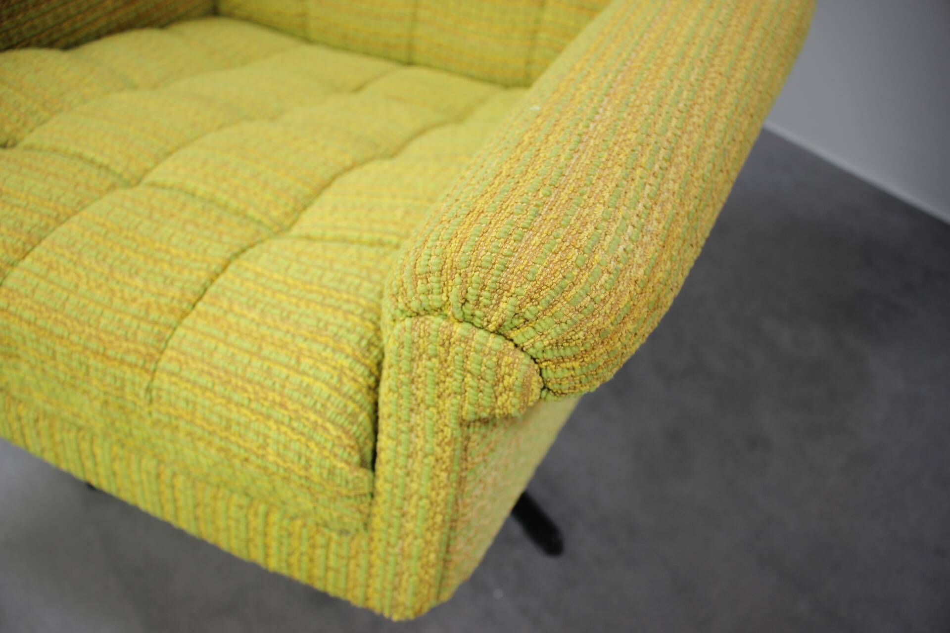 Mid-century Pair of Armchairs Stool by Morávek a Munzar, 1968s, czsk