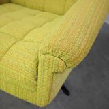 Mid-century Pair of Armchairs Stool by Morávek a Munzar, 1968s, czsk