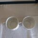 Antique white porcelain Art Nouveau cups