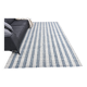 İndigo blue Beige Kilim Rug  190x290 cm, Scandinavian Stile Kilim Rug