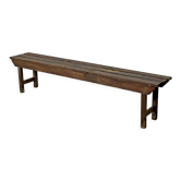 Old farm bench
