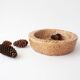 1970s Brown Textured Ceramic Ashtray from Aleluia