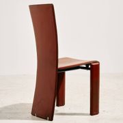 Pietro Costantini leather dining chair, set of 4