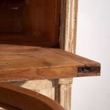 Ancienne commode de bureau blanche (vers 1920)