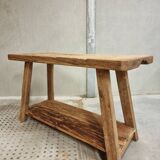 Old workbench work table bathroom furniture side table 55 x 137 cm