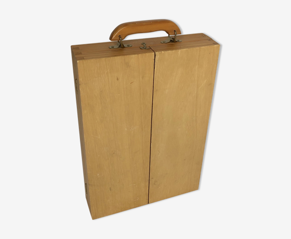Boite à outils pour enfant en bois vintage