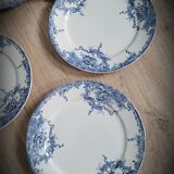 Set 4 Plates Dolphin