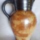 Pichet at Lys - model from Bouffioulx - Glazed stoneware brown/black 20cm