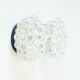 Set of 3 Mid-Century Glass Ceiling Light & 2 Wall Lights by H.Tynell, 1960s