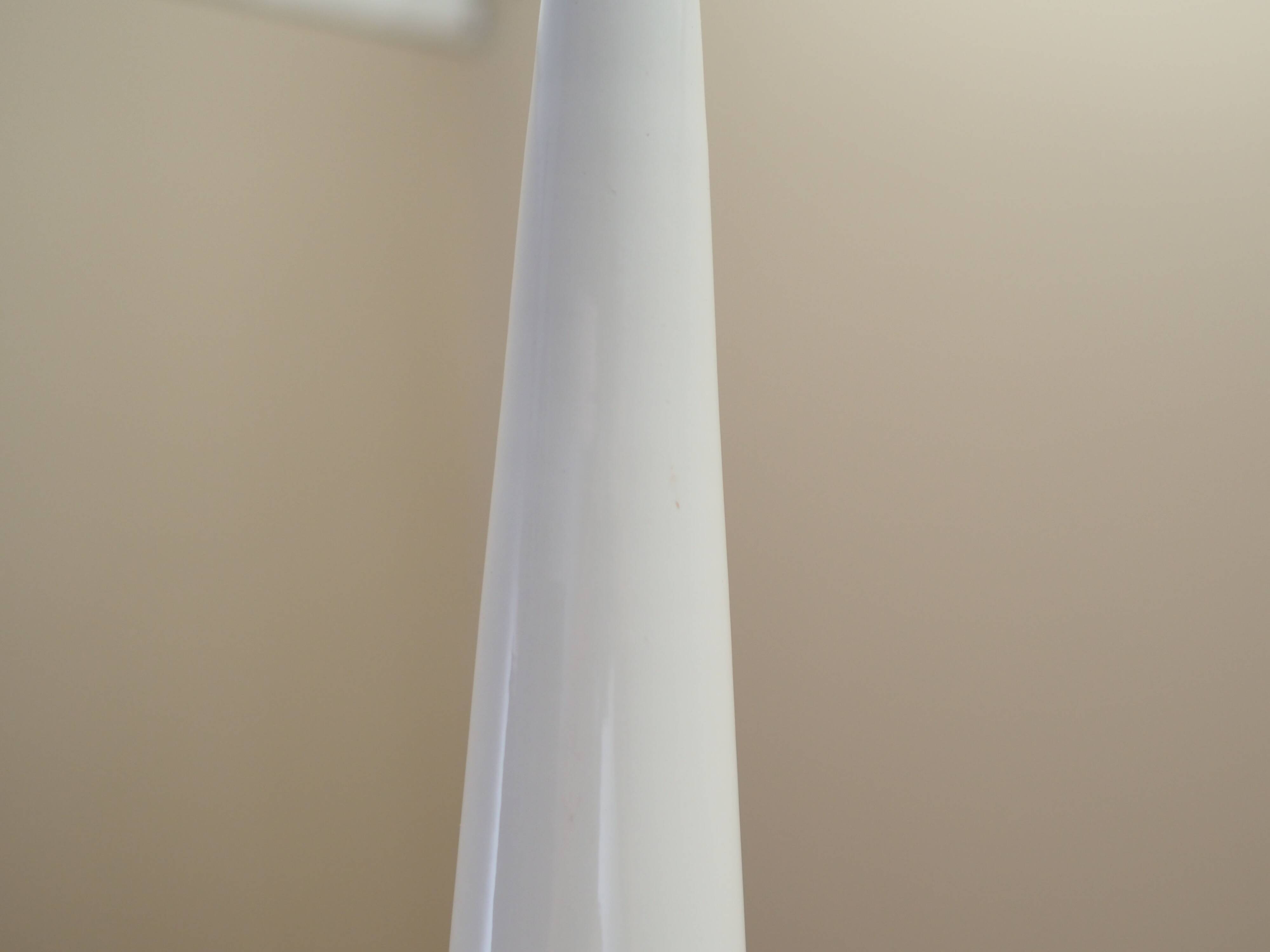 White pendant lamp, Danish design, 1970s, manufacturer: Frandsen