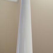 White pendant lamp, Danish design, 1970s, manufacturer: Frandsen