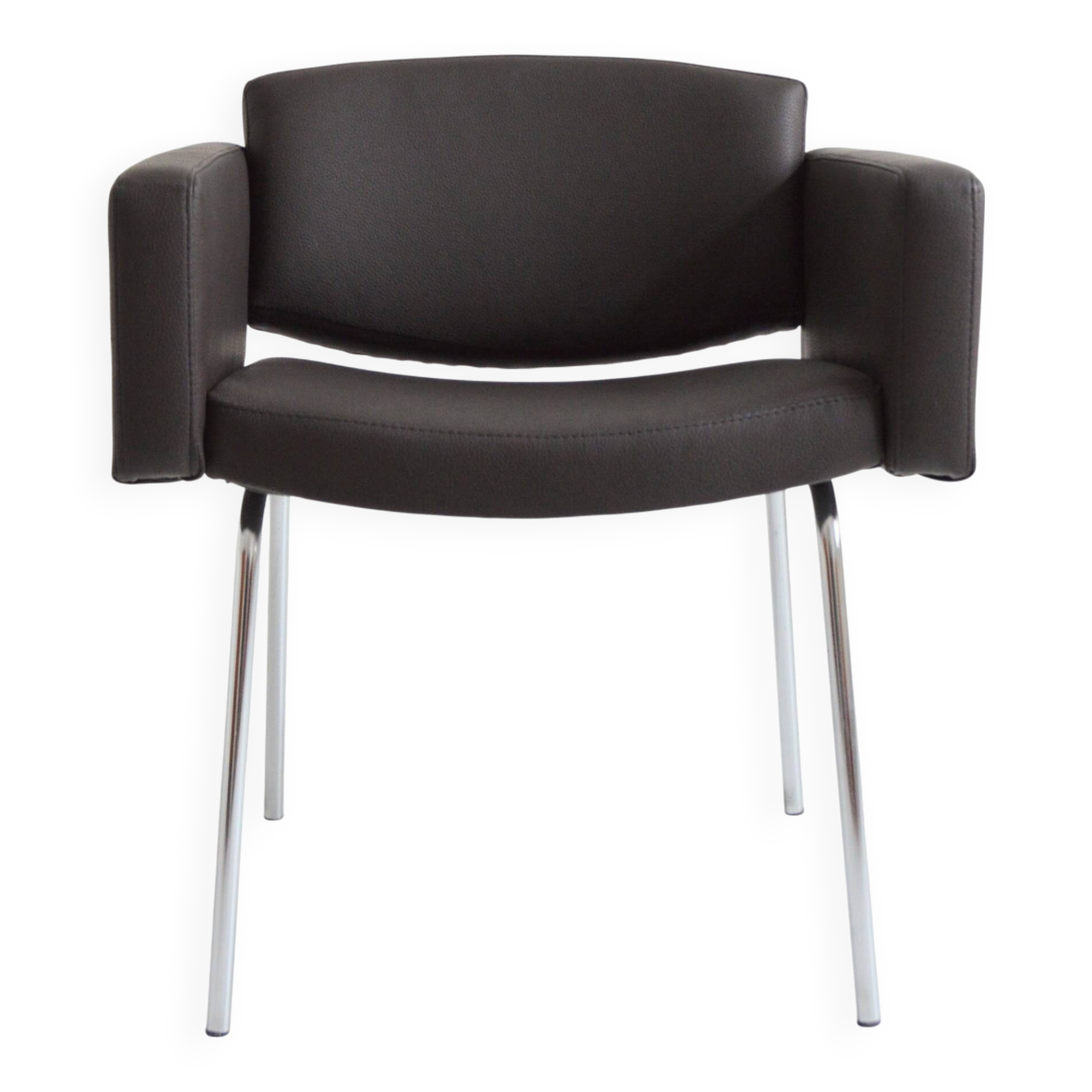 Fauteuil « Conseil » de Pierre Guariche pour Meurop 1960s ( 1 / 2 )