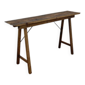 Petite console en chêne 1890