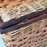 Rattan and wicker trunk