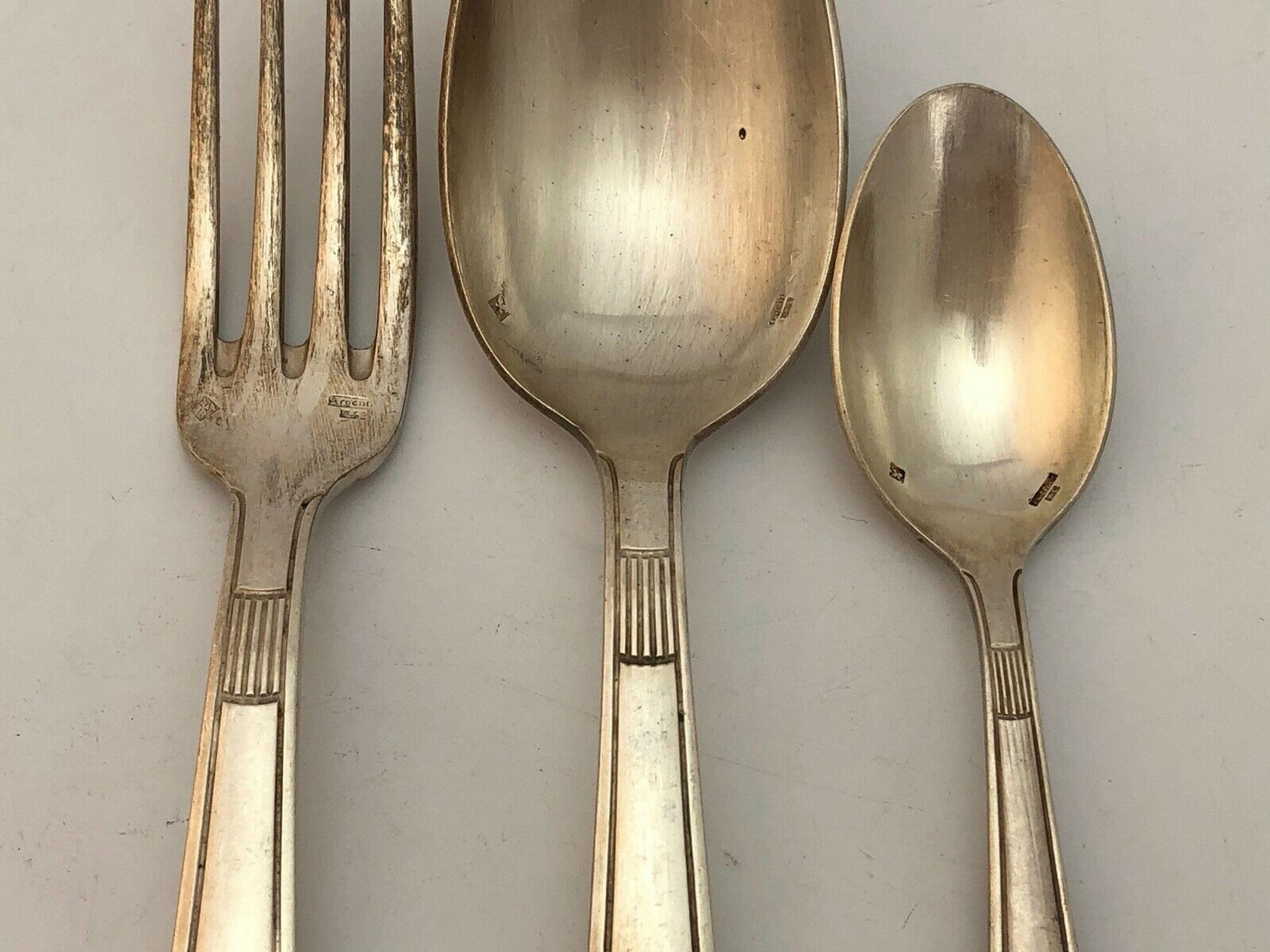 House Argental cutlery set art deco 24 pieces