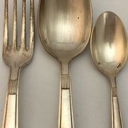 House Argental cutlery set art deco 24 pieces