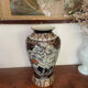 Paire de vases émail craquelé