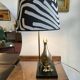 Brass duck lamp circa 1980