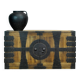 Japanese Meiji-period Choba Tansu chest with hand-forged iron fittings, circa 1880