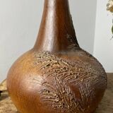Vintage ceramic lamp base by Sesame Vallauris