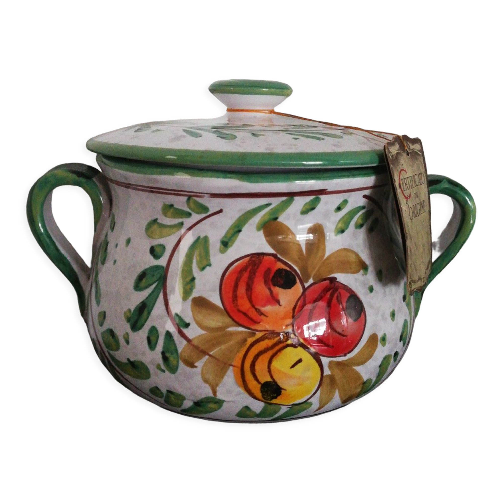 Table bin Certified handmade Italy Tuscany