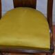 Mahogany gondola chair
