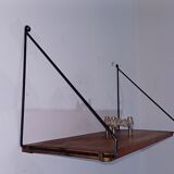 Wooden Wall Shelf, 1970s