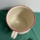 Pot shape pot with vintage ceramic lid floral decoration