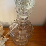 Vintage carafe in molded glass