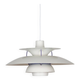 Lampe suspendue vintage danoise PH 5 par Poul Henningsen, Louis Poulsen, 1958