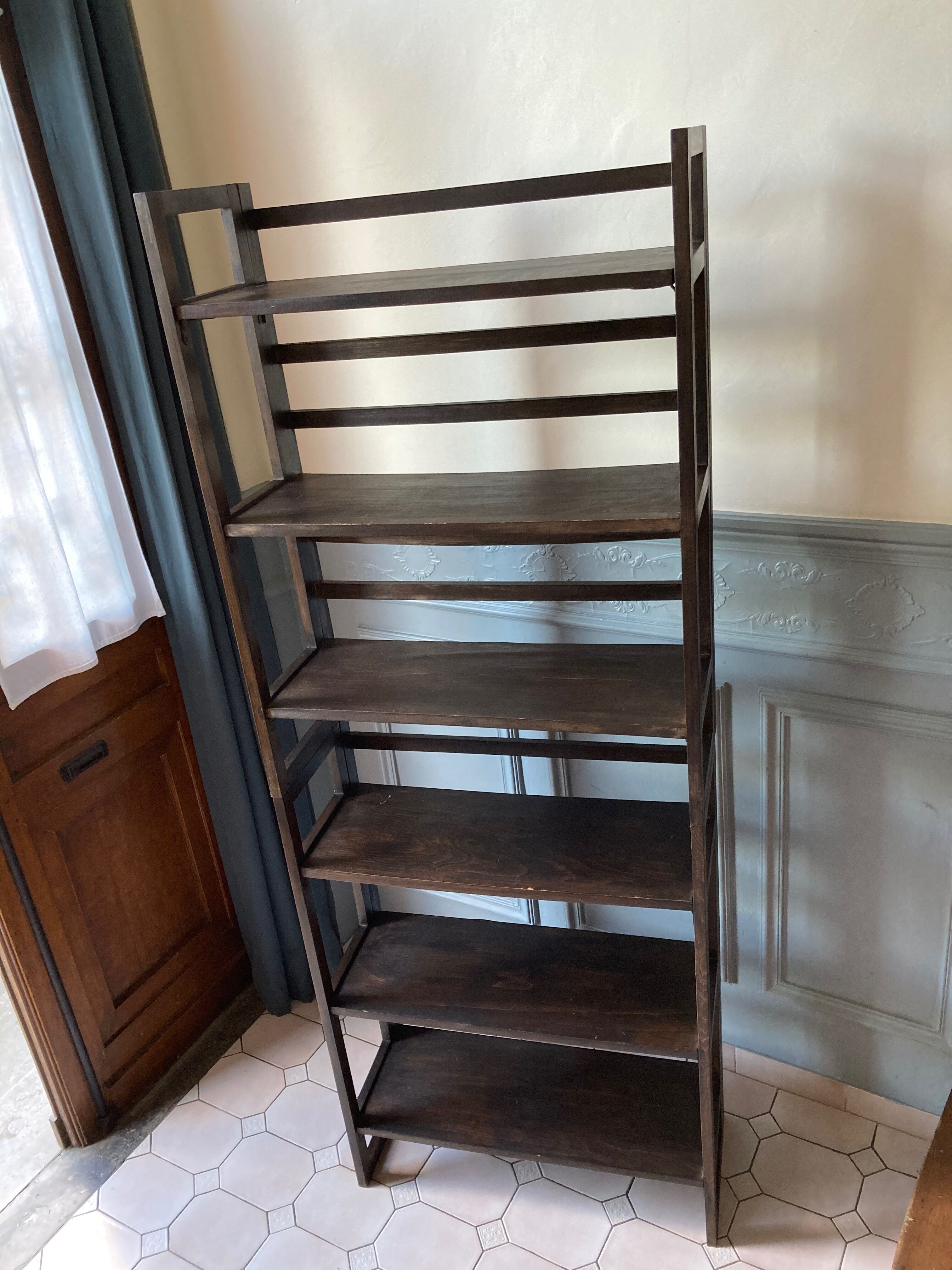 Vintage plant rack duo