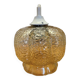 Vintage glass pendant light 1960