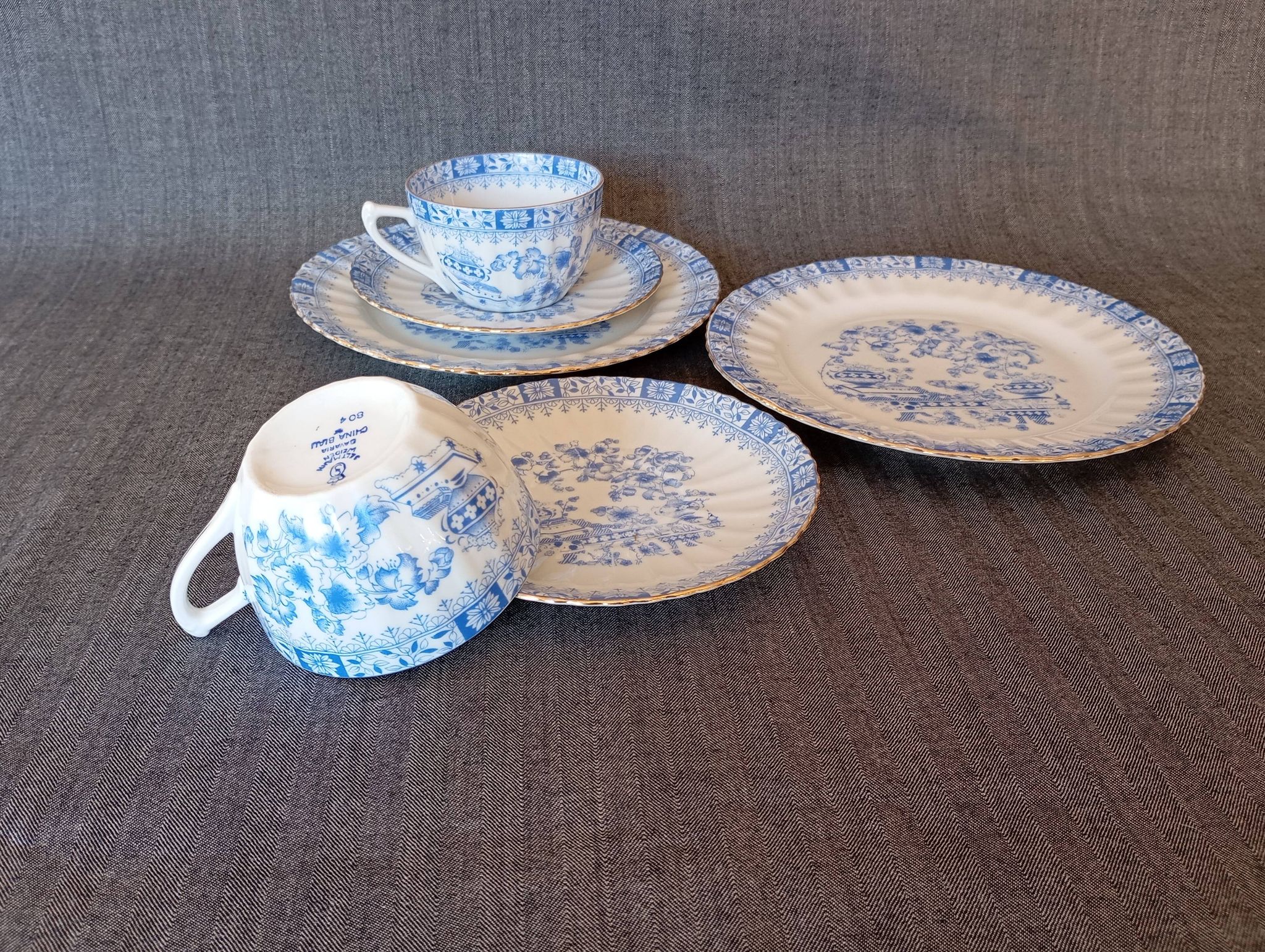 Trios 'China Blau' Seltmann Weiden (Bavaria)