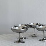 6 stainless steel cups