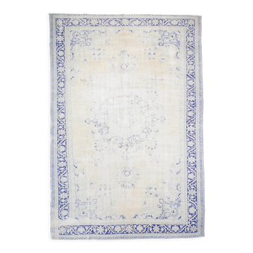 9x13 oversize blue persian rug 263x388cm