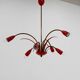 Sputnik design chandelier, Italy 1960s