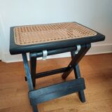 Folding sofa tip in caning
