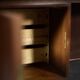 Mid-Century Danish Scandinavian Modern Teak Bilateral Desk with Drawers, 1960s