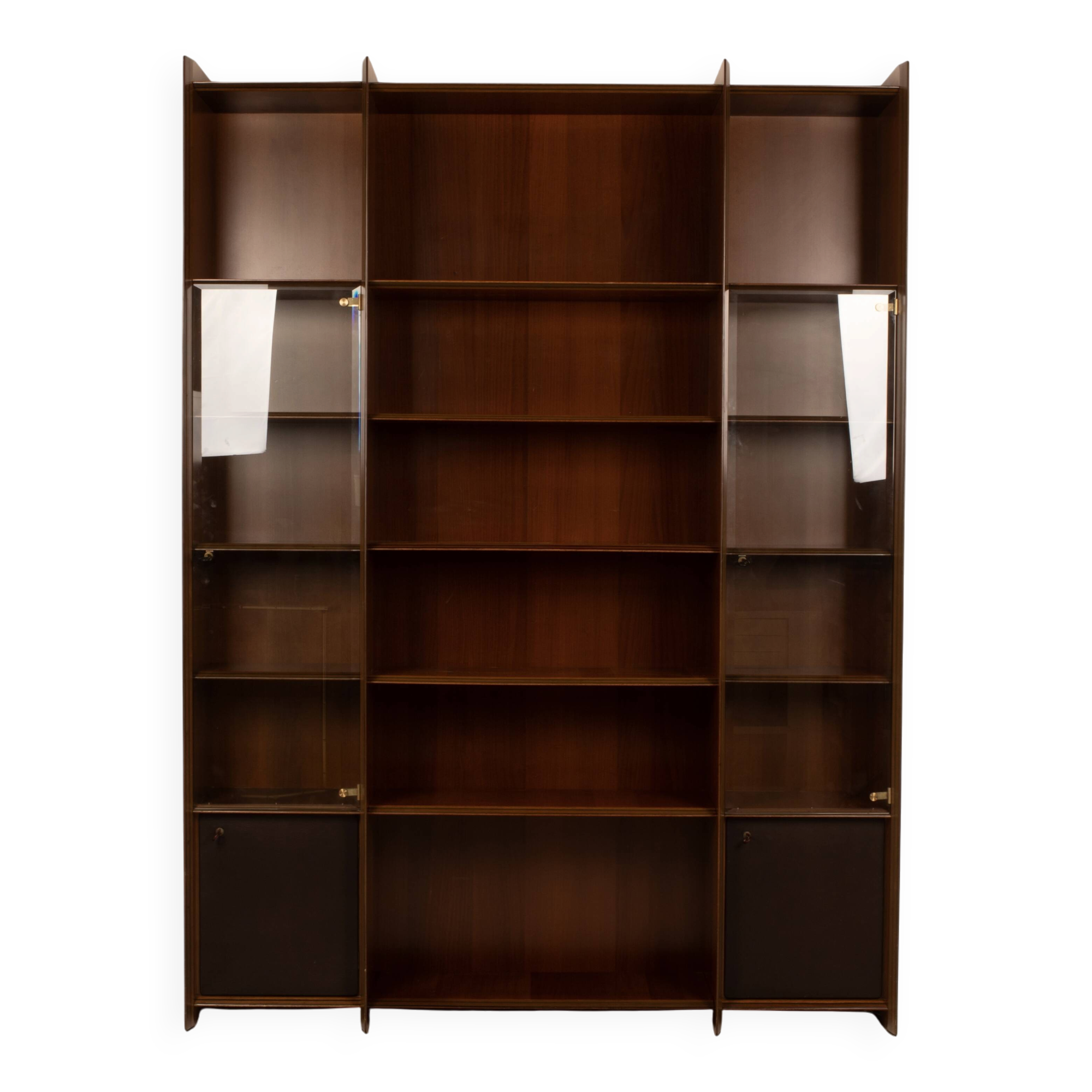 Pair of Artona Bookcases by Afra and Tobia Scarpa for Maxalto