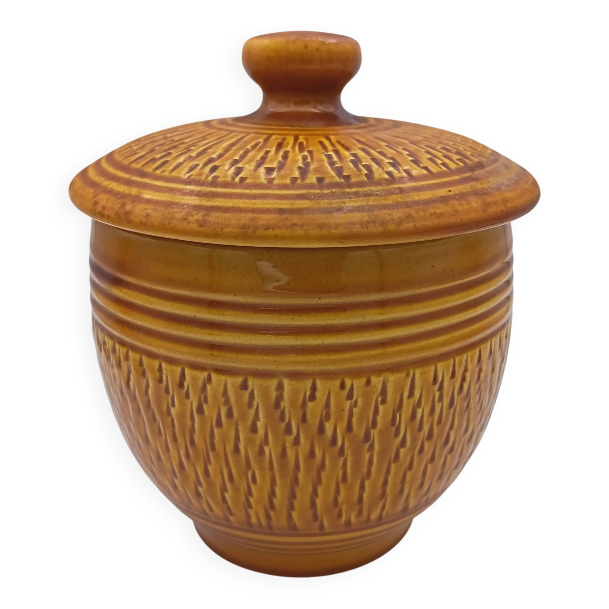 Ceramic box 1940 - Jean Maubrou - Puisaye