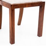 Art Deco dining set, table et 4 chairs, Poland, 1940s