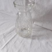 Hyacinth vase or glass moulded hydroponics