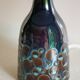Mid-century modern pottery table lamp with candy glazing from Söholm, Denmark, 1960s